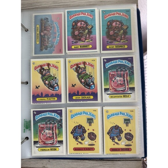 Lot 1985-1986 GPK Garbage Pail Kids Series Set Collectors 300+ Cards Topps - Picture 11 of 16